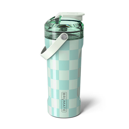 BruMate Multishaker (26oz) - Seafoam Checker [Limited Edition]