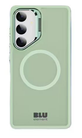 Blu Element  Samsung Galaxy S25/S24 Chromatic Kick Compatible w/Magnet Case - Light Green