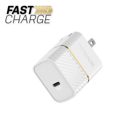 Otterbox 30W GaN Premium Fast Charge Wall Charger - White