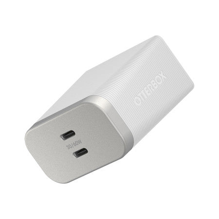 OtterBox 60W Dual USB-C PD Wall Charger - White