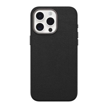 Otterbox iPhone 15 Pro Max Symmetry Cactus Leather w/ Magsafe - Black Noir Ash