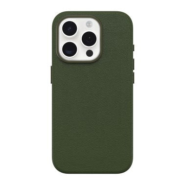 Otterbox iPhone 15 Pro Symmetry Cactus Leather w/ Magsafe - Green Cactus Grove