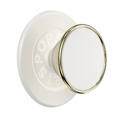 PopSockets PopGrip MagSafe with Adapter Ring - Coconut Creme