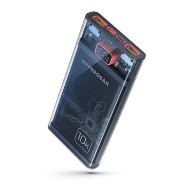 HyperGear Transparent Fast charge power Bank 10000 mAh (A&C 18W)