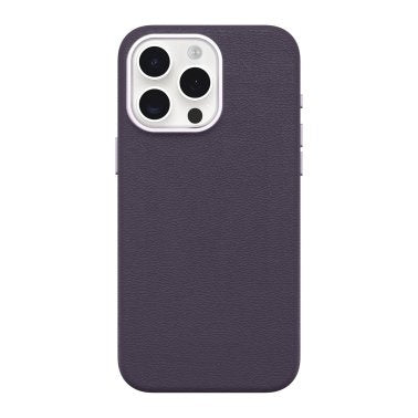 Otterbox iPhone 15 Pro Max Symmetry Cactus Leather w/ Magsafe - Purple Plum Luxe