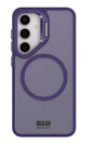 Blu Element Samsung Galaxy S25/S24 Chromatic Kick Compatible w/Magnet Case - Deep Violet