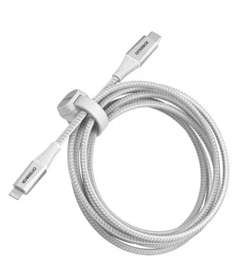 Otterbox Charge/Sync Fast Charge Lightning to usb-c Premium Cable 6ft - White