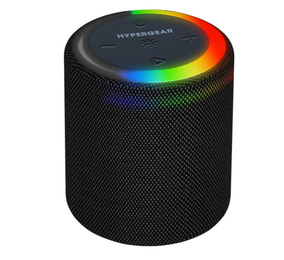 HyperGear Halo Wireless LED Bluetooth Speaker - Black