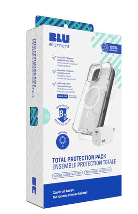 Blu Element iPhone 16 Total Protection W/MagSafe Bundle