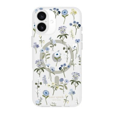 KATE SPADE iPhone 16 Plus Kate Protective Prints W/MagSafe Case - Precious Bloom