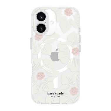 KATE SPADE iPhone 16 Protective Prints W/MagSafe Case - Hollyhock Floral