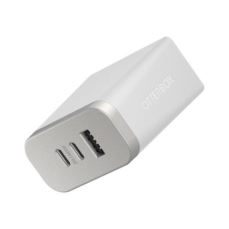 Otterbox 72W Dual USB-C PD Wall Charger + 12W USB-A - white