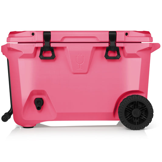 BruMate BruTank Rolling Cooler (55-Quart) - Neon Pink [SPECIAL ORDER - SHIPS IN 2-3 WEEKS]