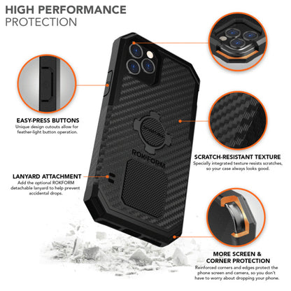 Rokform iPhone 12 Pro Max Rugged - Black