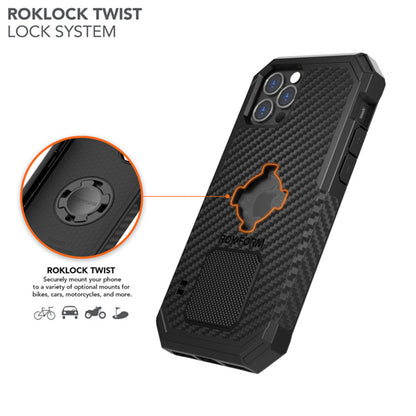 Rokform iPhone 12/12 Pro Rugged - Black