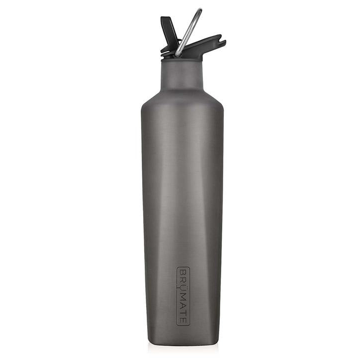 BruMate ReHydration Bottle (25oz) - Black Stainless