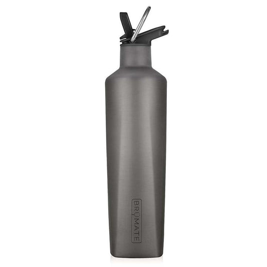 BruMate ReHydration Bottle (25oz) - Black Stainless