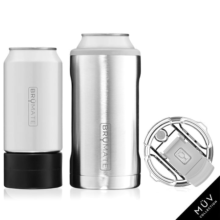 BruMate Hopsulator Trio MUV 3-in-1 (16oz/12oz cans) - Stainless Steel