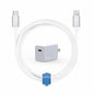 Blu Element 20W Wall Charger USB-C w/ Lightning Cable 4ft - White