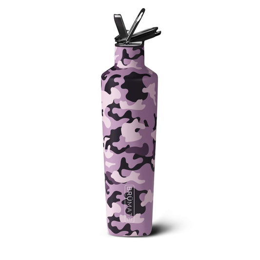 BruMate Rehydration Bottle (25oz) - Mauve Camo