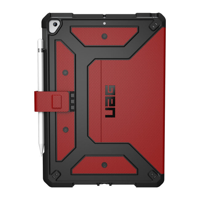 UAG iPad 7/8/9 10.2" Metropolis Rugged Folio Case - Red