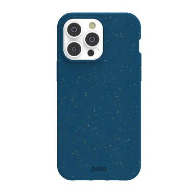 Pela iPhone 14 Pro Max Compostable Case w/ Magsafe - Stormy Blue