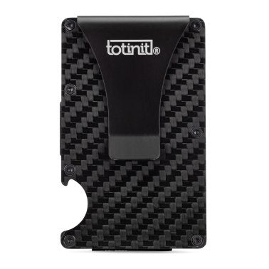 Totinit Vault Carbon Fiber RFID Wallet