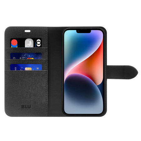 Blu Element iPhone 14 Plus 2-in-1 Magsafe Folio Case - Black