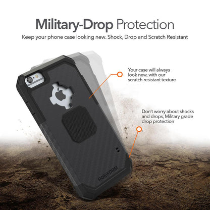 Rokform iPhone 6/7/8 Rugged Case - Black