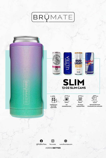 BruMate Hopsulator Slim (12oz slim cans) - Carrara