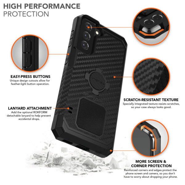 Rokform Galaxy S21 5G Rugged - Black