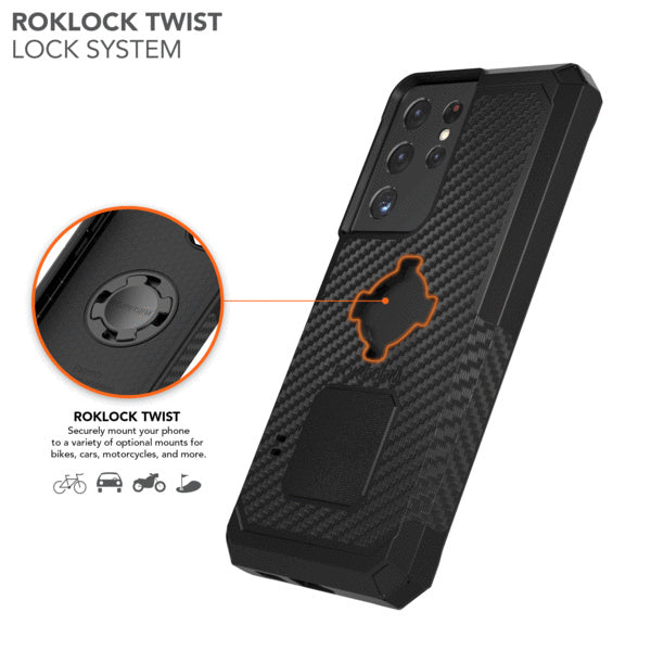 Rokform Galaxy S21 Ultra 5G Rugged - Black