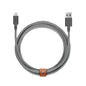 Native Union - Belt Charge/Sync XL Lightning Cable 10ft Zebra