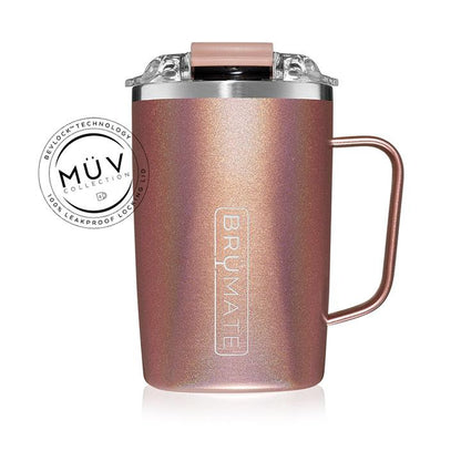 BruMate Toddy (16oz) - Glitter Rose Gold