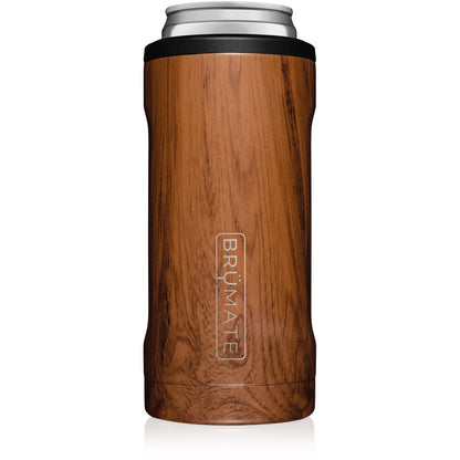 BruMate Hopsulator Slim (12oz slim cans) - Walnut