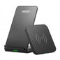 CHOETECH 10W Fast Charge Wireless Charging Stand & Pad Wireless Charger 2-Pack - Black