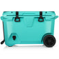 BruMate BruTank Rolling Cooler (55-Quart) - Aqua