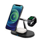 Helix 3-in-1 Wireless Charging Valet - Black