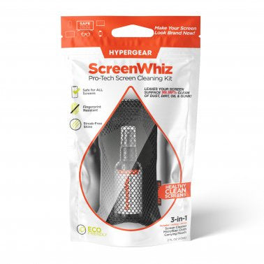 BULK PACK - SCAN INDIVIDUAL ITEMS HyperGear 3-in-1 Screen Cleaning Kit