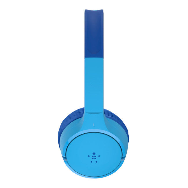 Belkin SOUNDFORM Mini On Ear Wireless Headphones Blue w Micro