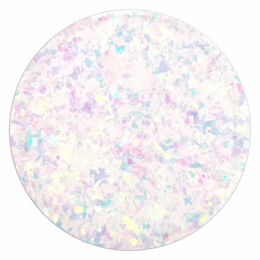 PopSockets - PopGrip Iridescent Confetti White