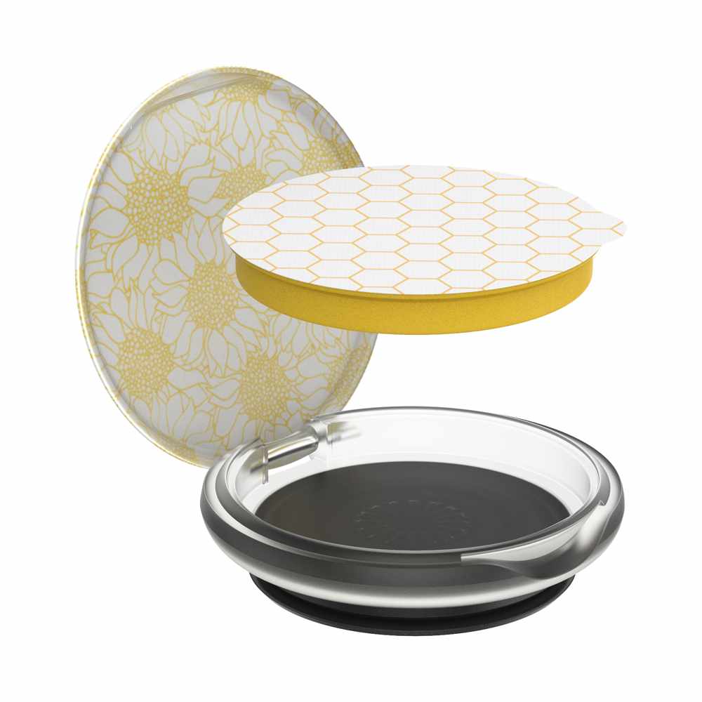 PopSockets - PopGrip Lips Sunflower Field