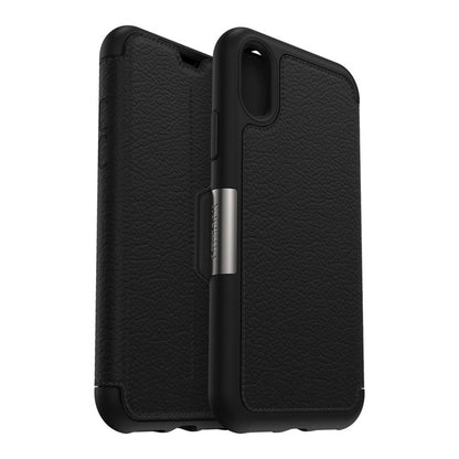 OtterBox - Strada Folio Leather Case for iPhone XR